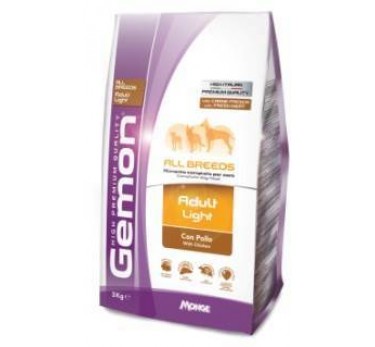 Gemon Dog Light низкокалорийный корм для взрослых собак всех пород 3 кг